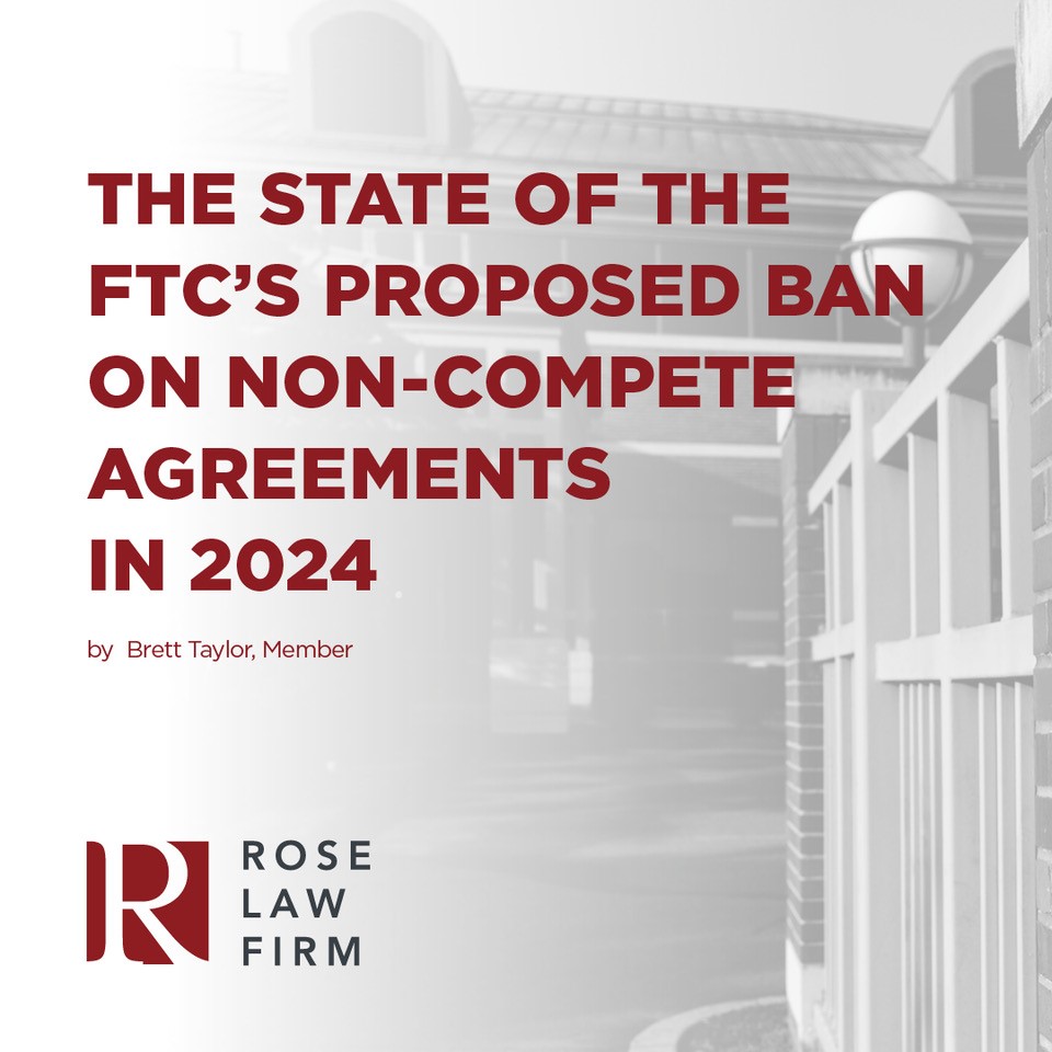 In light of a new rule that could be issued by the FTC as early as April, Brett Taylor urges employers to review their non-compete agreements to ensure they are tailored to protect only legitimate interests.

talkbusiness.net/2024/01/ftcs-p…