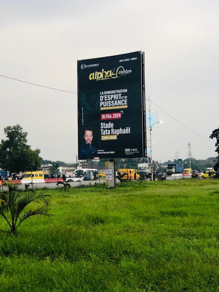 MarcelloTunasi's tweet image. TOUS AU STADE TATA RAPHAËL LE VENDREDI 16 FÉVRIER POUR LA DÉMONSTRATION D’ESPRIT ET DE PUISSANCE. 🔥
Nb: Nous prierons pour les malades , les familles, la nation et pour la transformation des vies. 🙏
Ne viens surtout pas seul ! 👍
#Alpha40 #kinshasa #TataRaphael #stade