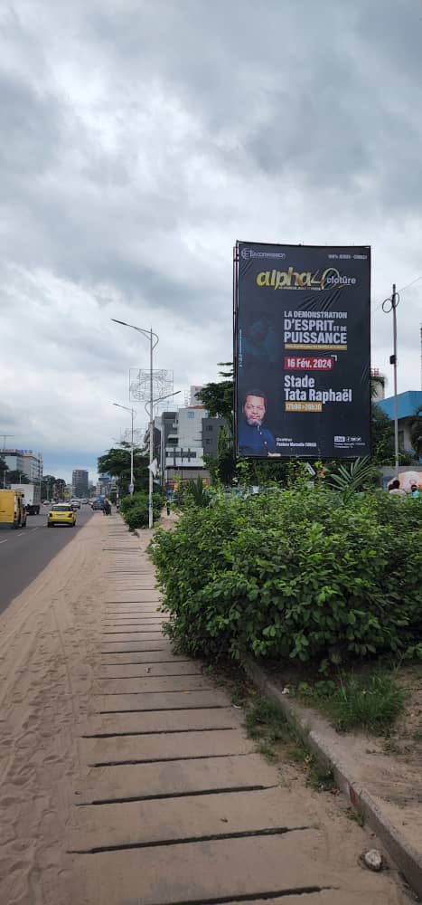 MarcelloTunasi's tweet image. TOUS AU STADE TATA RAPHAËL LE VENDREDI 16 FÉVRIER POUR LA DÉMONSTRATION D’ESPRIT ET DE PUISSANCE. 🔥
Nb: Nous prierons pour les malades , les familles, la nation et pour la transformation des vies. 🙏
Ne viens surtout pas seul ! 👍
#Alpha40 #kinshasa #TataRaphael #stade