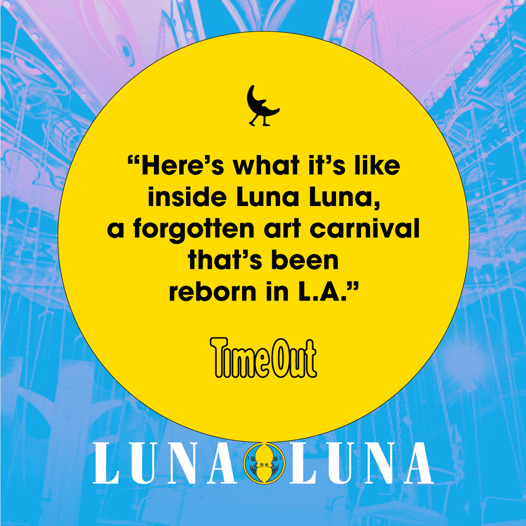 Luna Luna has been a stellar success! A fantastical fair featuring hand crafted attractions designed by legendary artists. Read on: bit.ly/48XRA2X

#lunaluna #forgottenfantasy #AdvancingPossible #MomentsThatMovePeople #Experiential #Events #LiveEvents #EventProfs