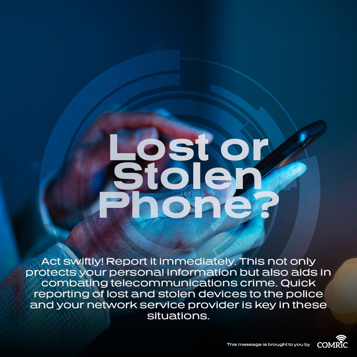 Lost or had your phone stolen? Act swiftly Report it immediately. This not only protects your personal info but also aids in combating telecommunications crime. Quick reporting of lost and stolen devices to the police and your network service provider is key in these situations.