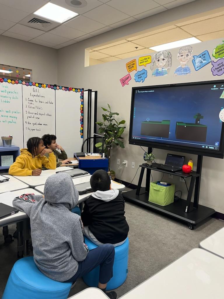 Students Teaching Students at #CCB34- Toni R., 5th grader, was the guest speaker for CCB's 3rd grade GAL class. Toni gave a presentation about coding and the website Scratch to help kickstart the 3rd graders. Great job, Toni!!! <a href="/BaltCitySchools/">Baltimore City Public Schools</a> <a href="/SonjaSantelises/">Sonja Santelises</a> @John_L_Davis_Jr