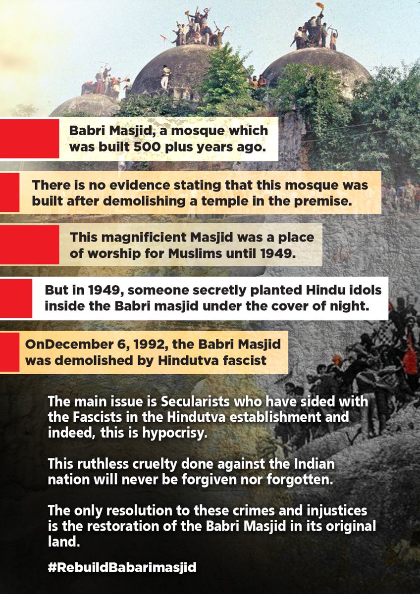 mtprafeek's tweet photo. #rebuildBabriMasjid #rebuildBabariMasjid #BabariMasjid https://t.co/WyEBFKIfQe