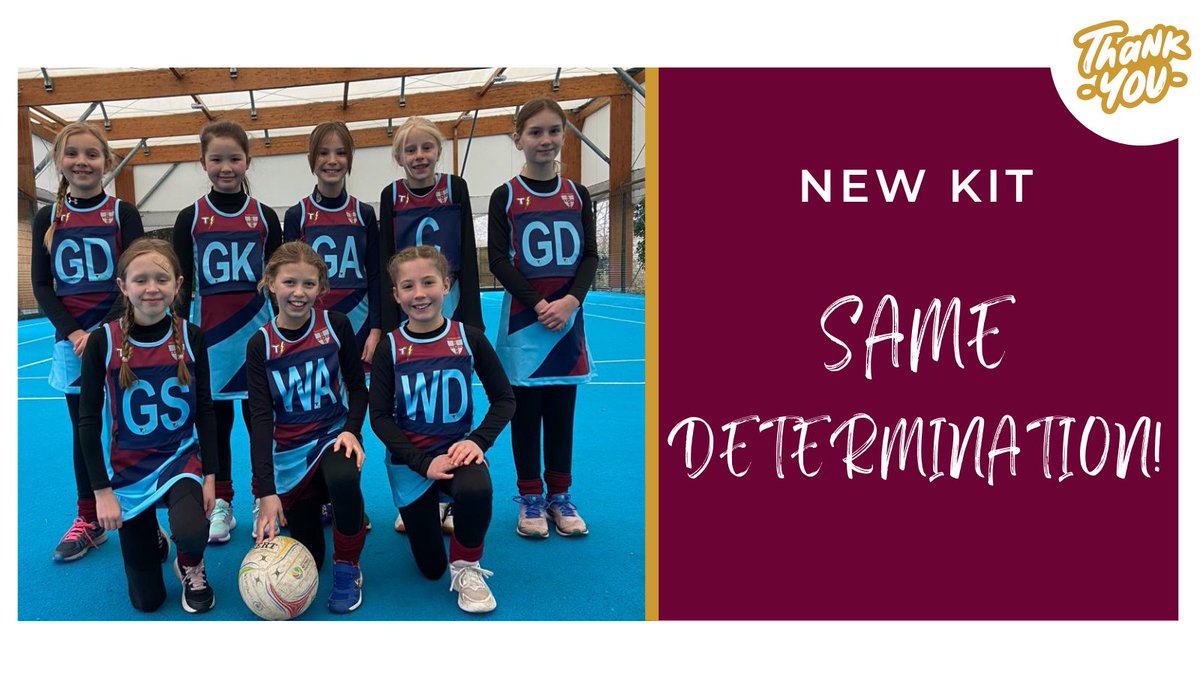 Behold the dazzling new attire of our netball warriors!

A fresh look without compromising an ounce of determination. Huge thank you to our phenomenal PA committee for making this stylish transformation possible.

Go #TeamDuncombe!
#CognitaWay #prepschools#hertford #hertfordshire