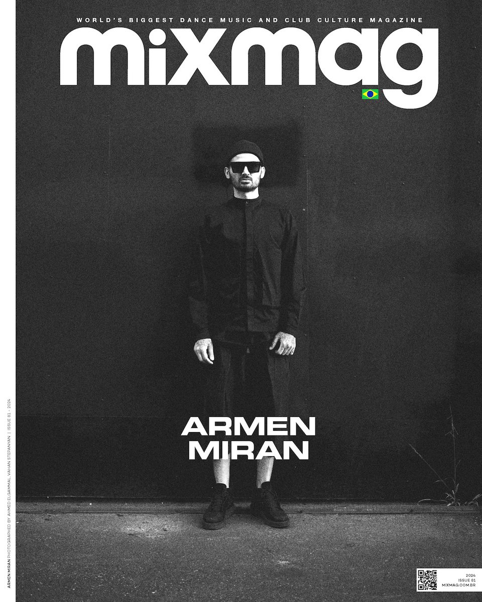 Armen Miran é o destaque da nova capa da Mag 🔥 Exclusivo! (Eng &amp; Port): t.ly/NHJ1F #ArmenMiran #Mixmag #MixmagBrazil