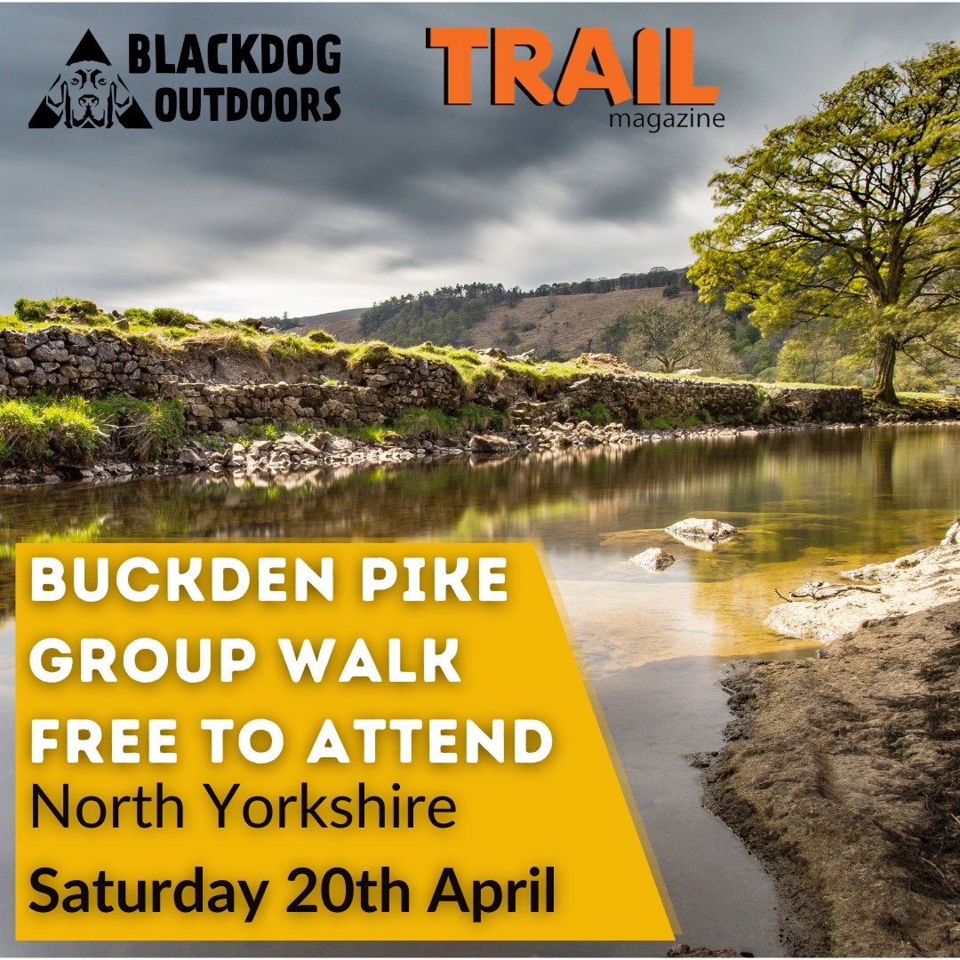 Another free outdoor event in partnership with @TrailMagazine Buckden Pike sits at 702m above the picturesque village of Buckden, North Yorkshire This event will be led by professional mountain leaders, with support from MHFA staff. Sign up for free at blackdogoutdoors.co.uk/events