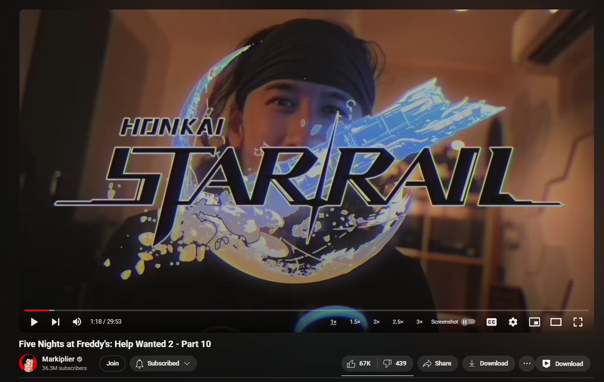 rinnscribbles's tweet image. markiplier being sponsored by honkai star rail WAS NOT on my 2024 bingo card but here we are