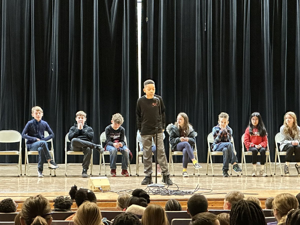 Some great Spelling going on here at the <a href="/HeritagePLSD/">Heritage Elementary</a> Spelling Bee!