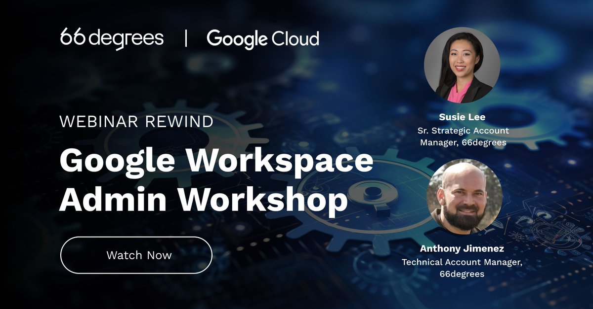 ICYMI: Our Google Workspace Admin Workshop covers the latest features released in 2023 and our tips for building the safest and most secure environment for your team. 

⚡️👩‍💻 Watch now and level up your productivity &amp; collaboration in 2024:  buff.ly/3S78dCy