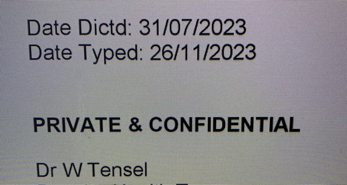 The current state of the NHS. It doesn’t help when a GP is asked to do certain tests in a set time period, and then receives the letter months later 🤦🏾‍♂️ #NHSCrisis