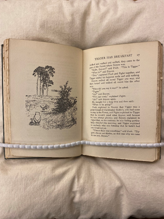 It is National Winnie the Pooh Day! On this day in 1882, author A.A. Milne was born-- today we thank him for creating such lovable characters. In celebration, we pulled Milne’s 1928 “The House at Pooh Corner” from our rare books collection at ASC. #WinnieThePoohDay #rarebooks