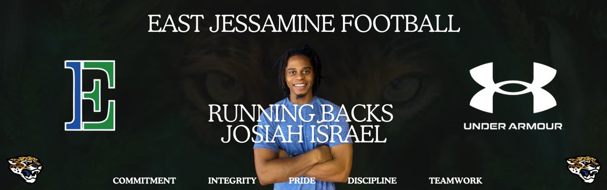 East Jessamine Football (@eastjagsfb) on Twitter photo We’re excited to announce <a href="/j_israel12/">Coach Josiah Israel</a> is joining our staff as our running backs coach! Welcome aboard! #GoJags 🔵🟢🐆 We’re excited to announce <a href="/j_israel12/">Coach Josiah Israel</a> is joining our staff as our running backs coach! Welcome aboard! #GoJags 🔵🟢🐆