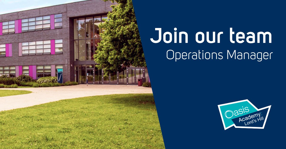 We are seeking to appoint a committed, highly skilled Operations Manager to join our team. This is an exciting opportunity for someone with experience of working in a school environment or a strong desire to learn. oclcareers.org/job/operations…