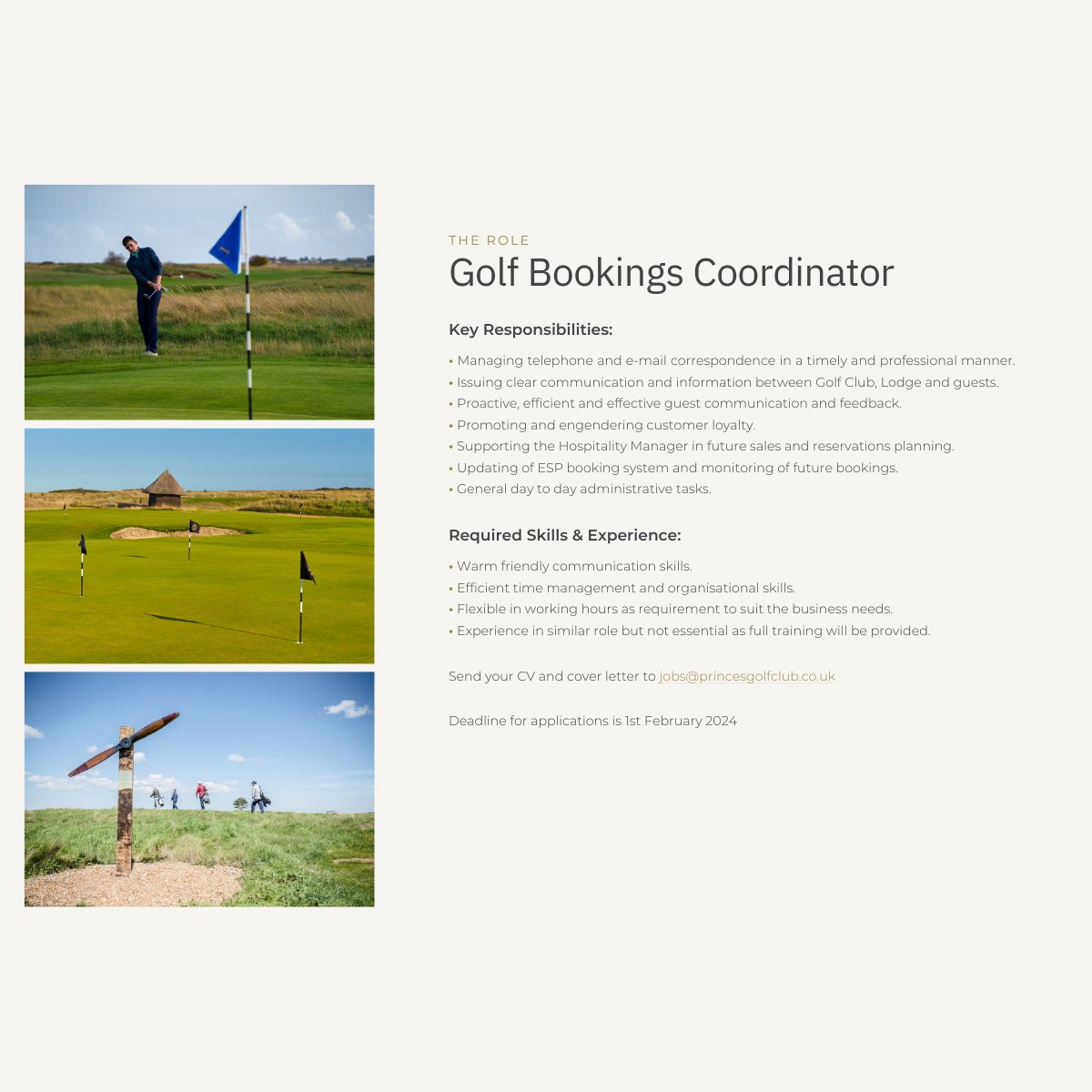 Princes Golf Club tweet media