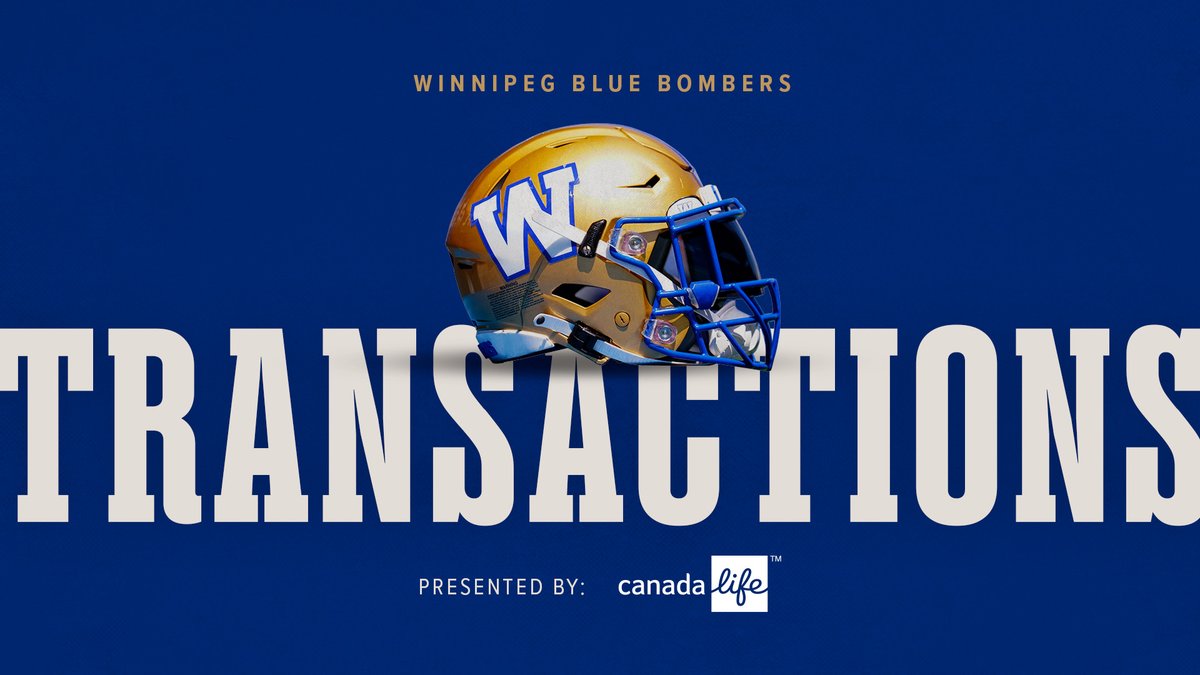 Winnipeg Blue Bombers (@wpg_bluebombers) on Twitter photo The club has added two to the roster:
πΊπΈ Kody Case (WR)
πΊπΈ Tyler Adams (WR)
π Β» bit.ly/3OvJtTN
#ForTheW | <a href="/canadalifeco/">Canada Life</a> The club has added two to the roster:
πΊπΈ Kody Case (WR)
πΊπΈ Tyler Adams (WR)
π Β» bit.ly/3OvJtTN
#ForTheW | <a href="/canadalifeco/">Canada Life</a>