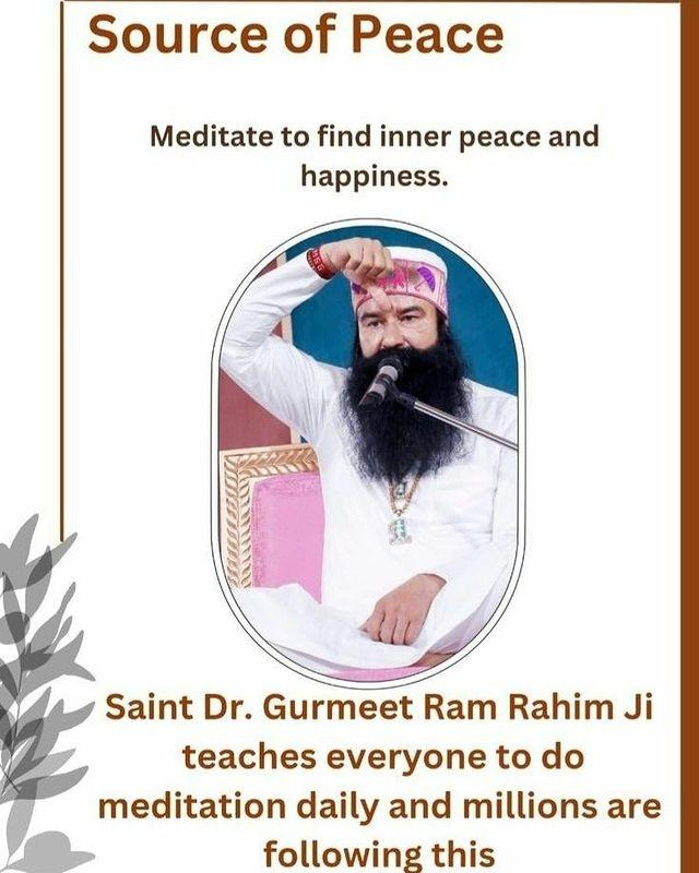 We all dream to live with peace and happiness but even millionaires are not able to afford it. Saint Dr. Gurmeet Ram Rahim Singh Ji Insan explains that inner happiness can be experienced only through the method of meditation and selfless service.  #SecretOfHappiness #PeacefulLife