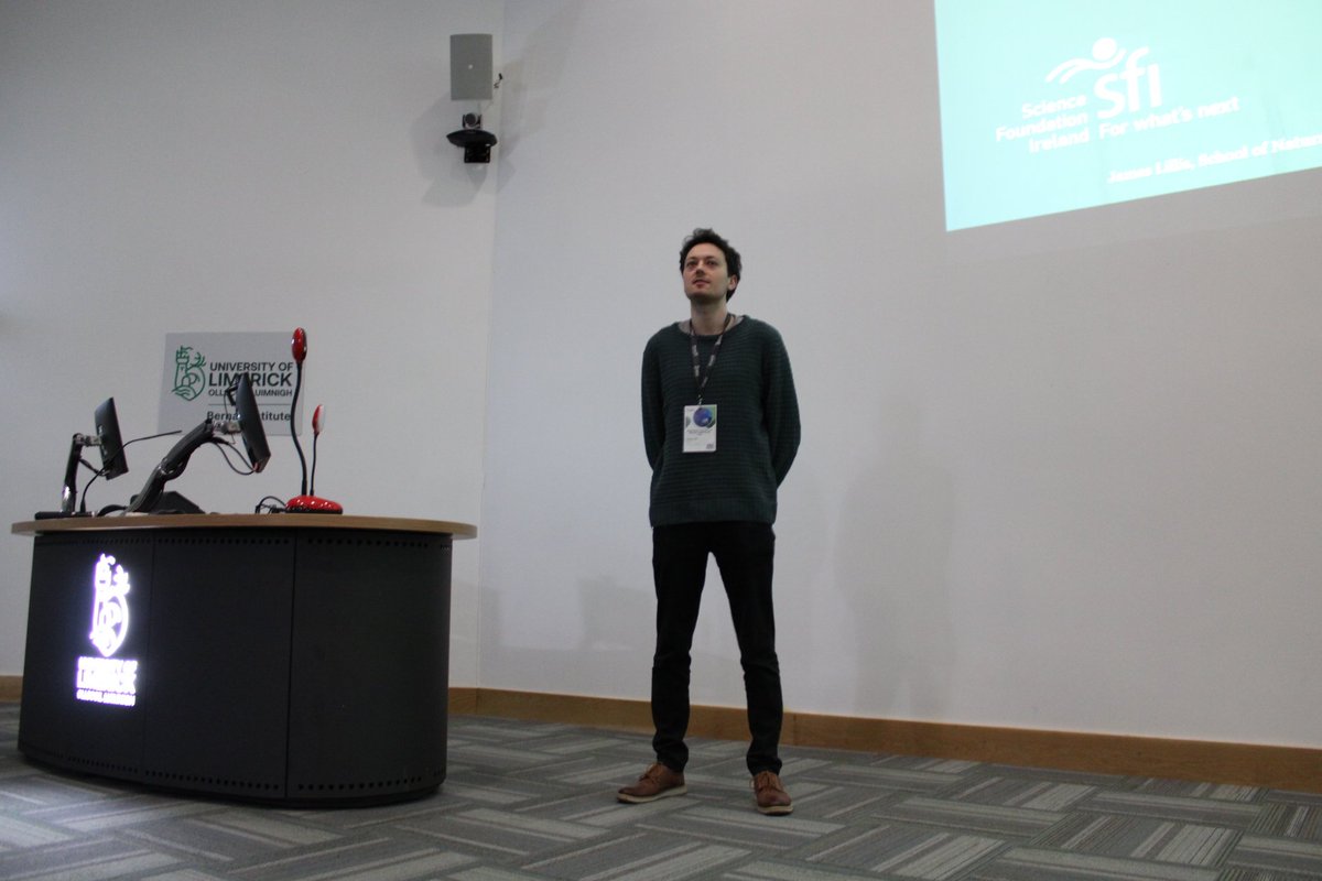 Leading the Early Career Reseacher session is James Lillis who earned an upgraded invited talk based on an excellent abstract! #MSI2024 <a href="/MicroscopyIrl/">Microscopy Society of Ireland🔬</a> <a href="/UL/">University Of Limerick</a> @BernalNews