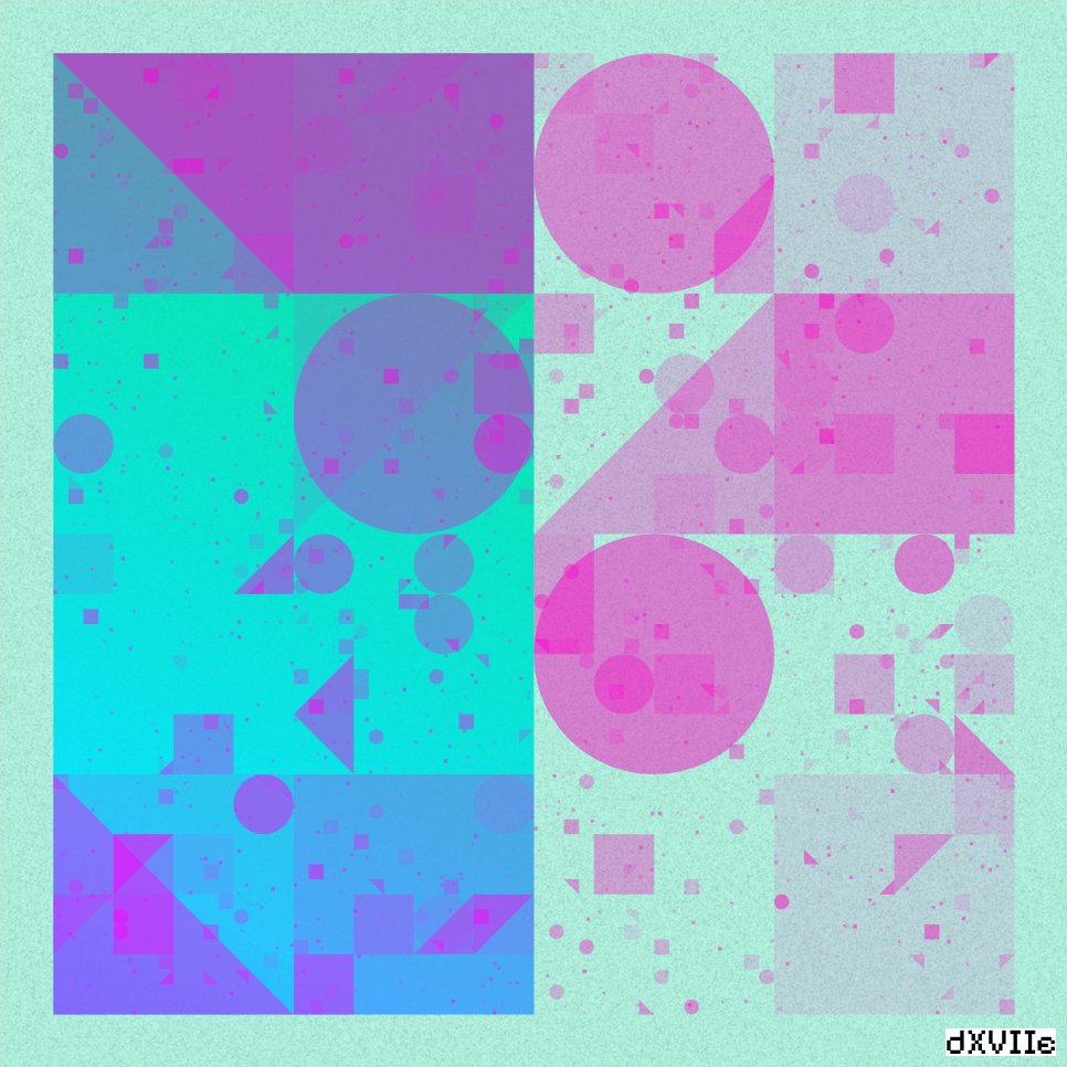 david_d17e's tweet photo. Genuary 02. No palettes. (credit: Luis Fraguada)

interactive version &amp; more at https://t.co/VnCvjjXJyc

#genuary #genuary2024 #genuary1
#mathart #codeart #creativecoding
#creativecodeart #proceduralart
#processing #paperjs #svelte https://t.co/XPkgWtNwCy
