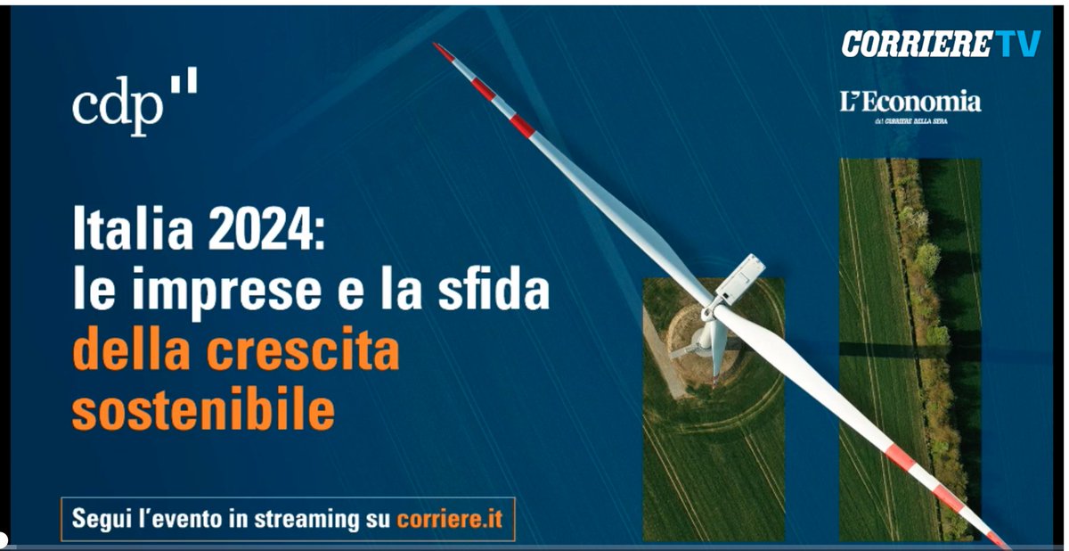 Barbara Beltrame Giacomello (@bbeltrame_g) on Twitter photo Oggi sono intervenuta all’evento del <a href="/Corriere/">Corriere della Sera</a> “Italia 2024: le imprese e la sfida della crescita sostenibile” nel panel dedicato alle #imprese, occasione per riflettere sulle grandi sfide che l’#Italia si troverà ad affrontare quest’anno. #confindustria #internazionalizzazione Oggi sono intervenuta all’evento del <a href="/Corriere/">Corriere della Sera</a> “Italia 2024: le imprese e la sfida della crescita sostenibile” nel panel dedicato alle #imprese, occasione per riflettere sulle grandi sfide che l’#Italia si troverà ad affrontare quest’anno. #confindustria #internazionalizzazione