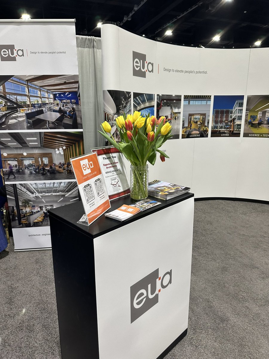 teresaw_EUA's tweet photo. Still a few more hours of the expo hall at #EdCon2024 to stop by @EUA #Booth419 @KitDailey_EUA @BairdCenter https://t.co/C8WtxApJCn