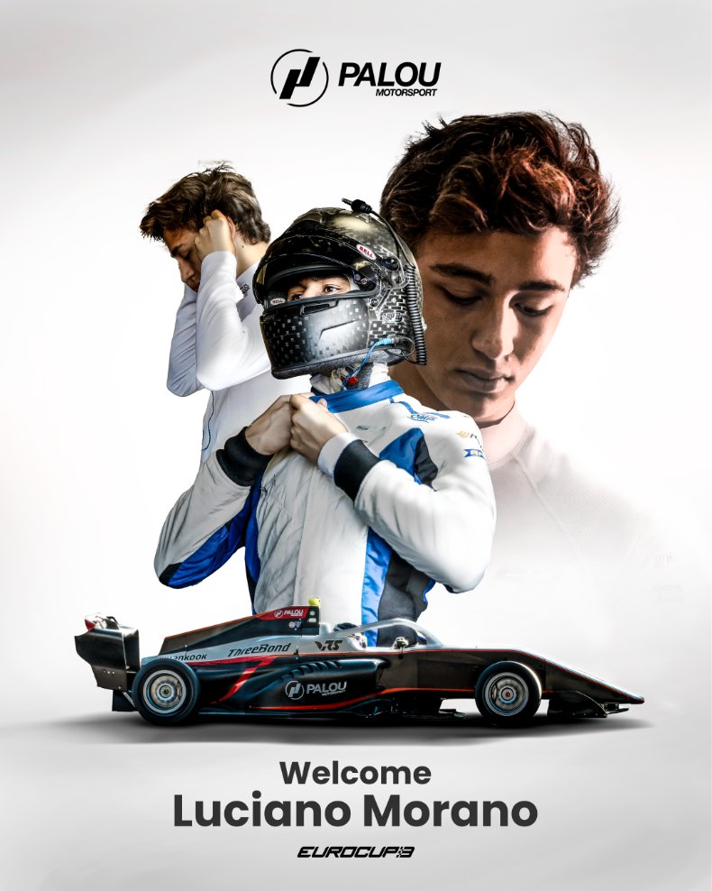 🚨DRIVER ANNOUNCEMENT🚨 Luciano Morano joins @PalouMotorsport for the 2024 @Eurocup_3 season!