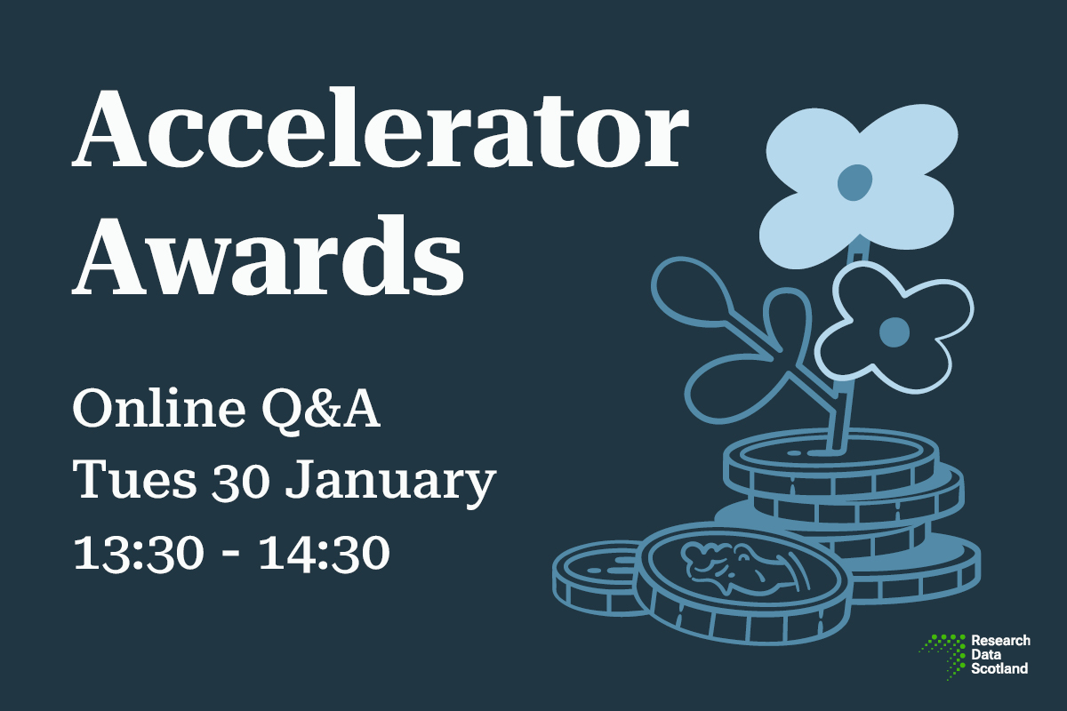 Join us on Tuesday 30 January to learn more about our £50,000 Acclerator Awards 📢 Ask your questions before applying to our brand new grant fund to promote research for the public benefit in Scotland 🙋‍♀️ Register now 👇🔗 bit.ly/accelerator-Qa…