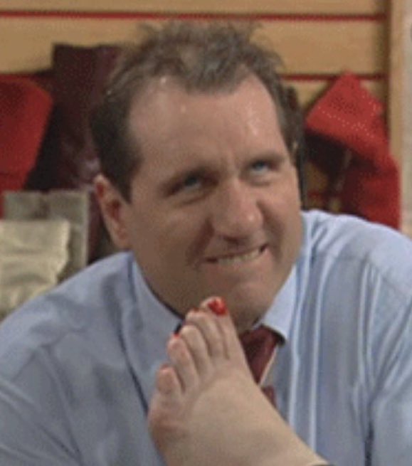 Super70sSports's tweet image. If you try to tell me there’s ever been a greater women’s shoe salesman than Al Bundy, I’ll call bullshit so fast your head will spin.

👉 super70ssportsstore.com/products/garys…