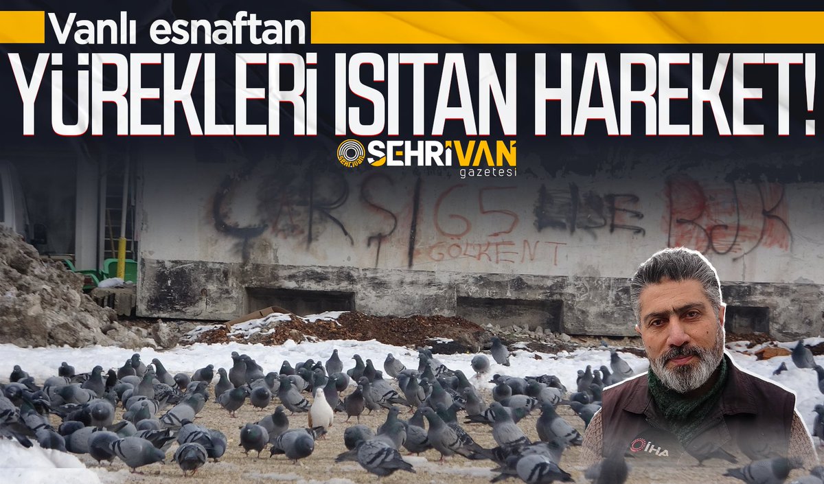 Vanlı esnaftan yürekleri ısıtan hareket! sehrivangazetesi.com/vanli-esnaftan…