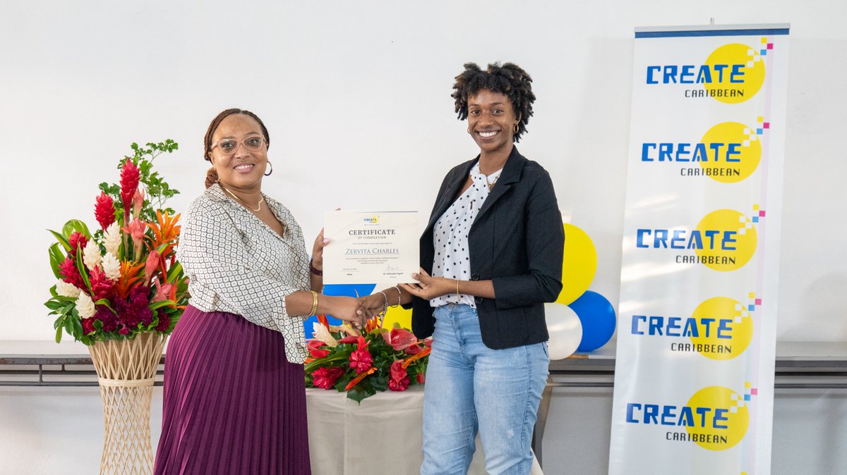 CreateCaribbean's tweet photo. On Tuesday 16th January, second year students and alumni of our #RTCInternship programme presented their innovative #digitalhumanities research projects.

All the projects - https://t.co/rCPmv82mCo.

#CreateCaribbean also announced the calendar of events for the 10th anniversary. https://t.co/HuUEkcnGs0