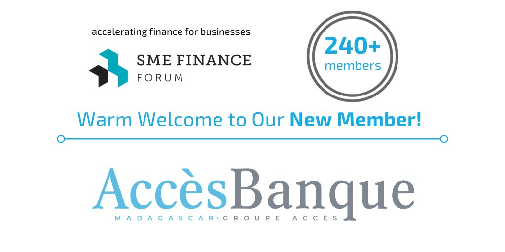📢 We’re honored to share that AccèsBanque Madagascar has joined as our newest member. AccèsBanque Madagascar helps SMEs gain access to finance in Madagascar and across the region!

smefinanceforum.org/post/acc%C3%A8…

#smefinance #accesstofinance #msmefinance #Madagascar
