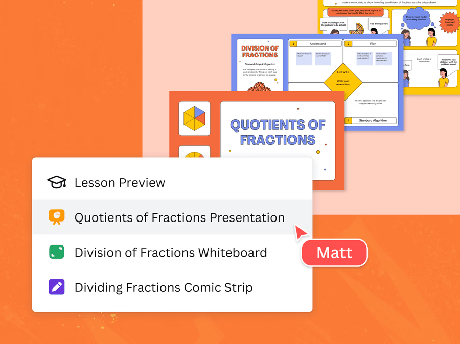 📚🖥️ Want to create captivating lessons for your students? 

Discover how you can create interactive activities with Canva. Access free ready-to-teach resources, customize with your own materials or unleash your creativity from scratch. canva.com/education/teac…