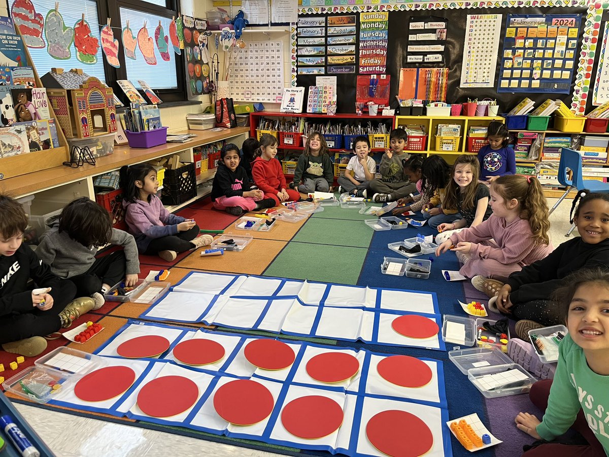 Kindergartners are starting to learn about numbers greater than ten! We love our large ten frames <a href="/ARodriguez_LPS/">Angelina Rodriguez</a> !