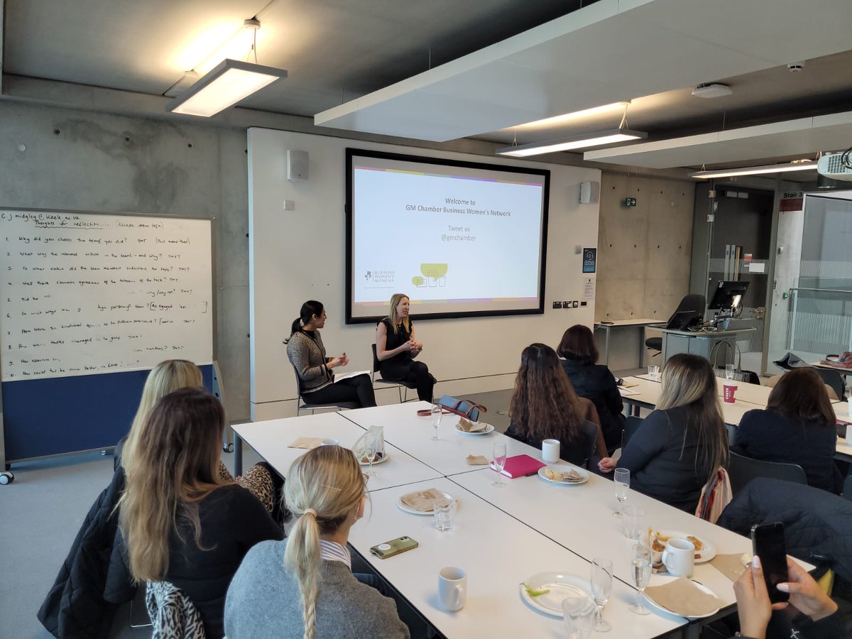 GM Chamber (@gmchamber) on Twitter photo This afternoon we hosted our Business Women's Network Lunch at <a href="/mmu_business/">Manchester Metropolitan University Business School</a>.
Thank you to our speaker @HannahHMMU, Dean of the Business School👏
Thank you to all that attended, we hope to see you at the next event! This afternoon we hosted our Business Women's Network Lunch at <a href="/mmu_business/">Manchester Metropolitan University Business School</a>.
Thank you to our speaker @HannahHMMU, Dean of the Business School👏
Thank you to all that attended, we hope to see you at the next event!