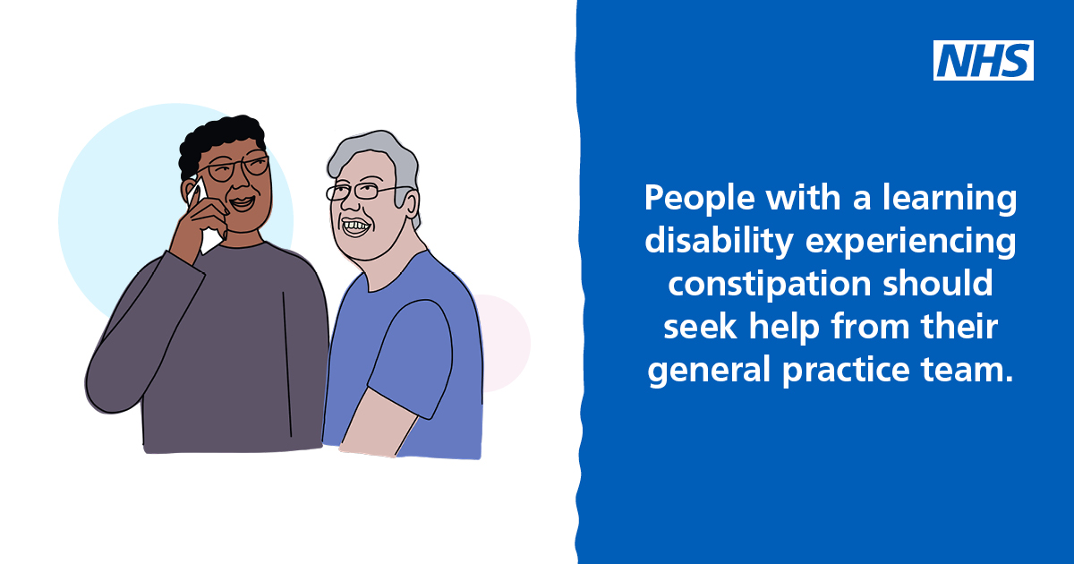 Constipation for people with a learning disability can be harmful if it’s not treated. To avoid preventable deaths, make sure people with a learning disability who have symptoms of constipation are seen by their GP team.  

#LearningDisability #FamilyCarers #Constipation #TalkPoo