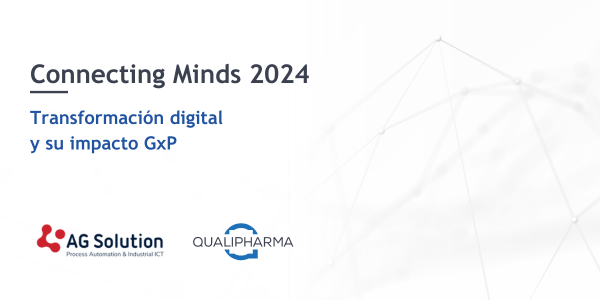 🧠 ¿Te vienes a Connecting Minds 2024: "Transformación digital y su impacto GxP", el próximo 29 de febrero, en NET-PHARMA HUB?

👉 qualipharmagroup.com/solicitud-insc…

Aforo limitado

#Qualipharma #AGSolution #CSV #transformacióndigital #NetPharma #calidad #GxP