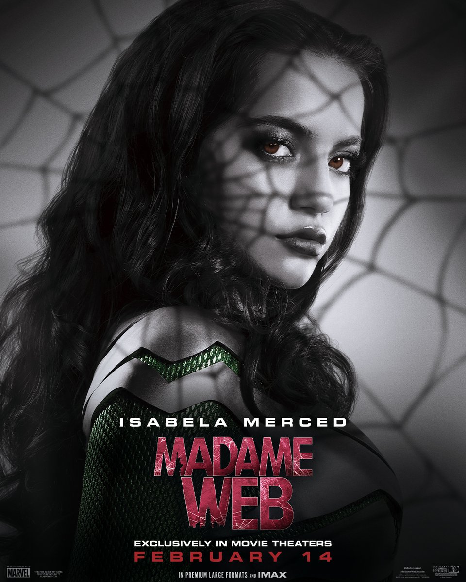 Different threads. Same web. 🕸️ #MadameWeb connects them all - exclusively in movie theaters February 14. 🧵