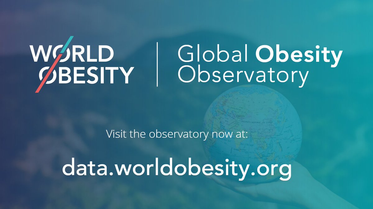 Are you interested in viewing obesity prevalence around the world? 🤔 View our interactive globes on the #GlobalObesityObservatory. These maps are under constant revision, so keep an eye on our site for updates! ➡️ data.worldobesity.org