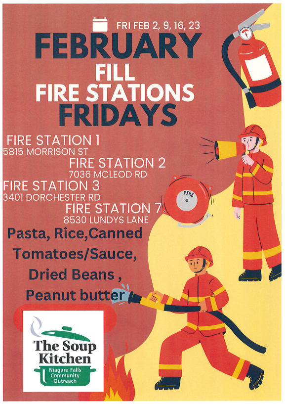 Please assist us in filling our stations and helping our community!
