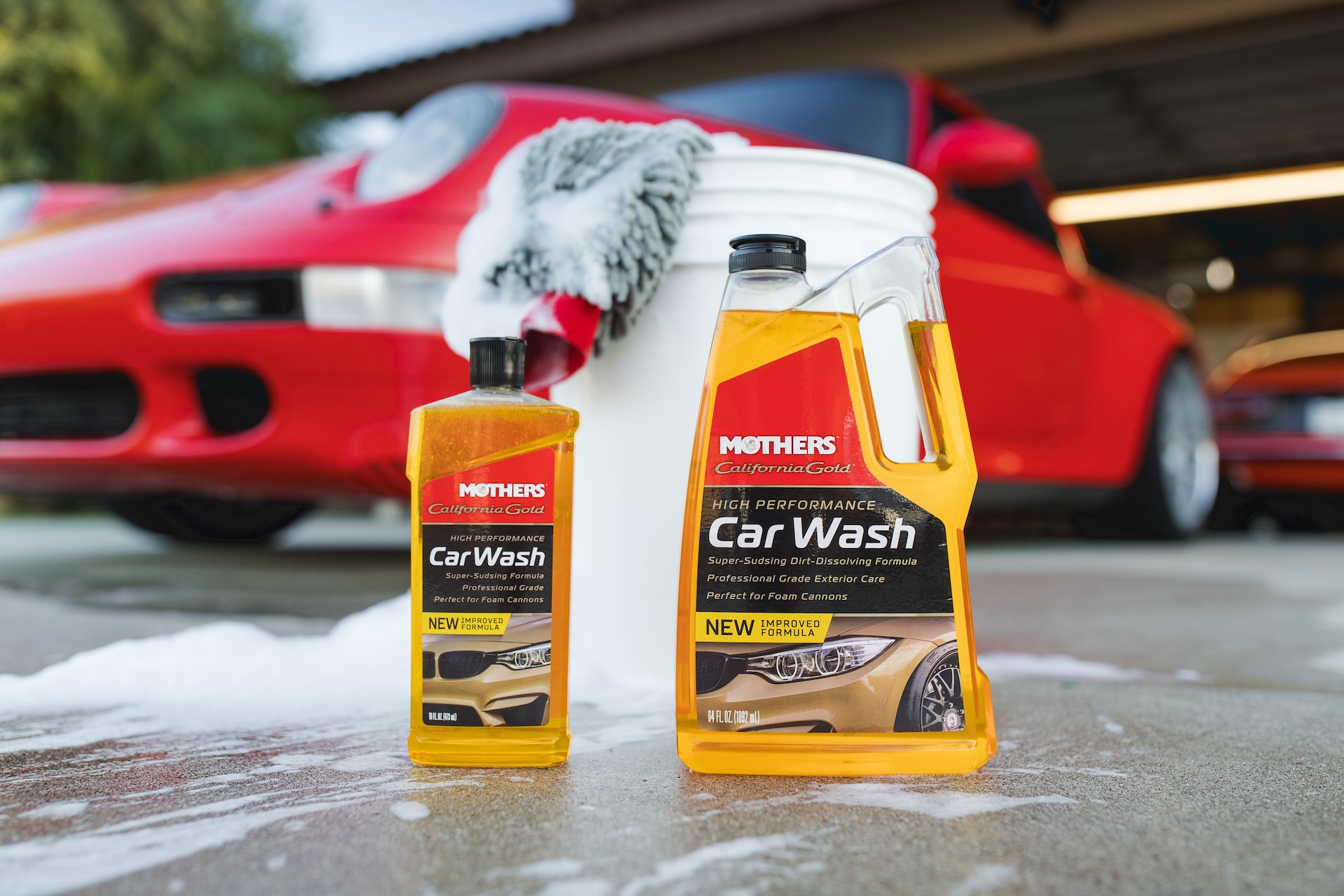 California Gold® Waterless Wash & Wax – Mothers® Polish