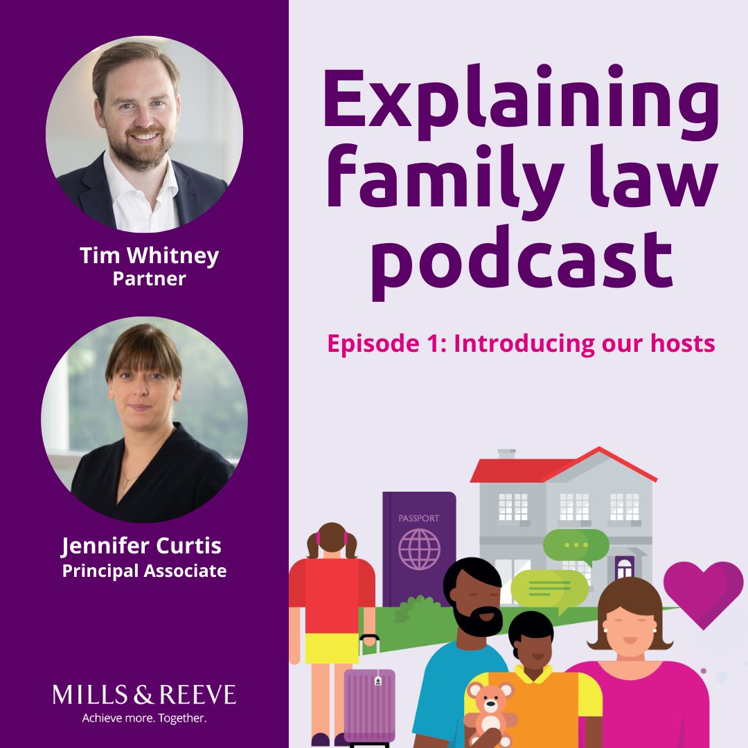 If you're facing a family law issue - or just interested in how family law really works - this podcast is for you. 🎧 Get to know our hosts in our intro episode now, available on all popular podcast platforms. #ExplainingFamilyLaw #Podcast #Family