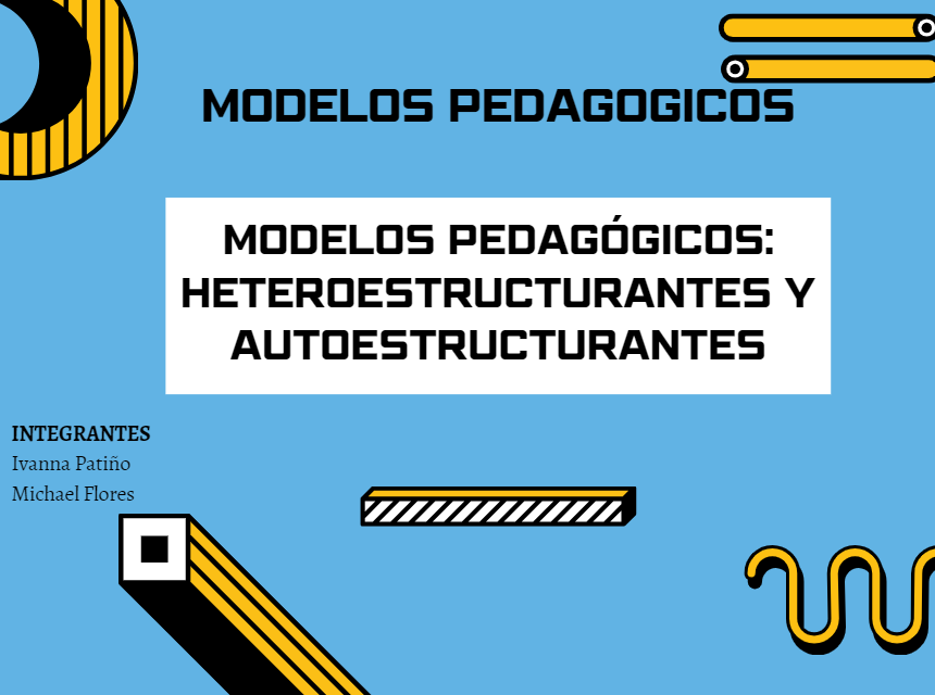 flores_jap65403's tweet photo. Actividad de Modelos Pedagógicos      
Modelos pedagógicos: heteroestructurantes y autoestructurantes
#PedagogiadelasCienciasExperimentales #Tic #DocenteInnovador #Digital #investigación 
#Modelos #Pedagógicos
@jorgearmi20
@experimenutmach https://t.co/iiOHHuX56i