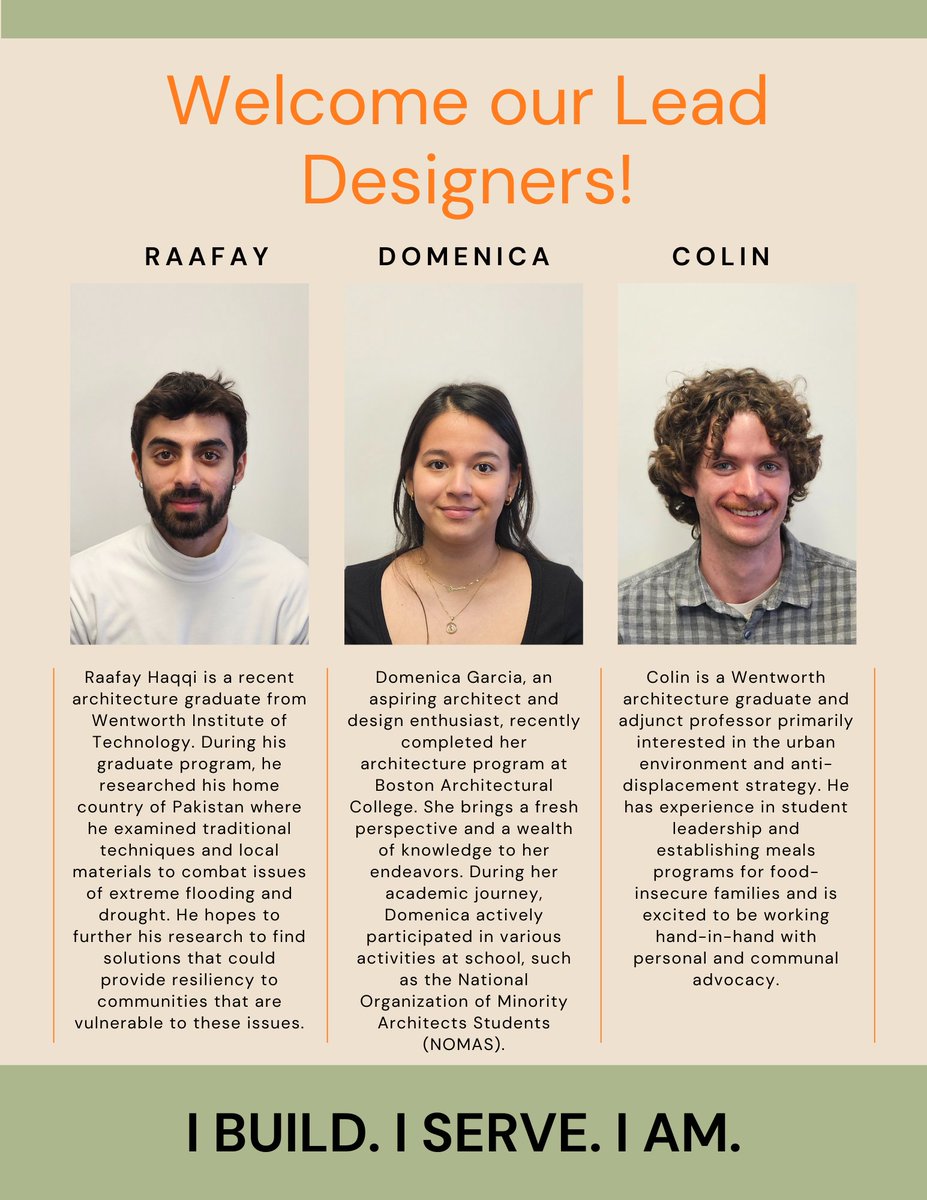 🌟 Welcoming our stellar new lead designers to the YouthBuild Boston family!