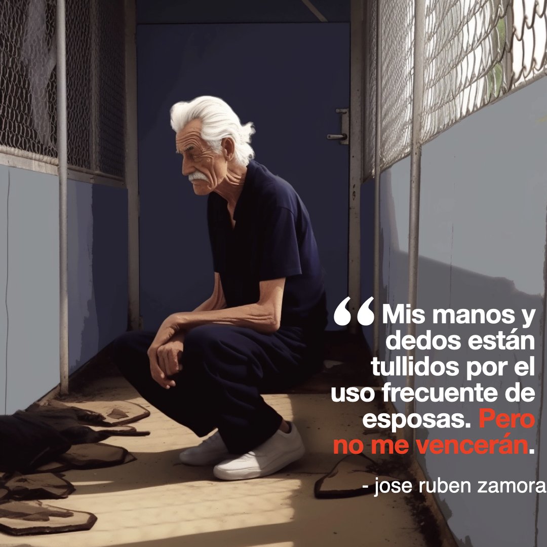 Mi papá, el periodista #JoseRubénZamora cumplió 538 días de estar secuestrado por órdenes de @DrGiammattei y su estructura de persecución política. Negó solicitudes de visita de @RELE_CIDH. Querían esconder que lo tienen detenido en una situación considerada tortura. #ZamoraLibre