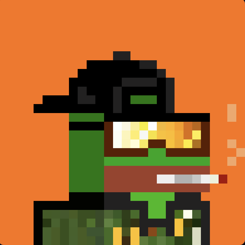 GM

After long time my PFP changed for @thenodepepes 

🟧🐸🟧