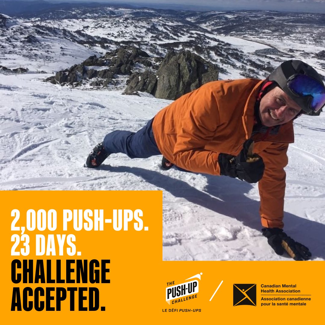 2,000 push-ups in 23 days: Are you up for the Challenge, Canada? - CMHA  National