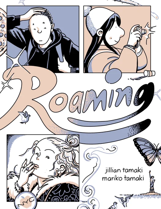 We're doing teen discourse in books again and I just wanted to recommend ROAMING by Mariko Tamaki and Jillian Tamaki. They really capture the teen voice and experience so well, I can only hope to get that as right as they do. 