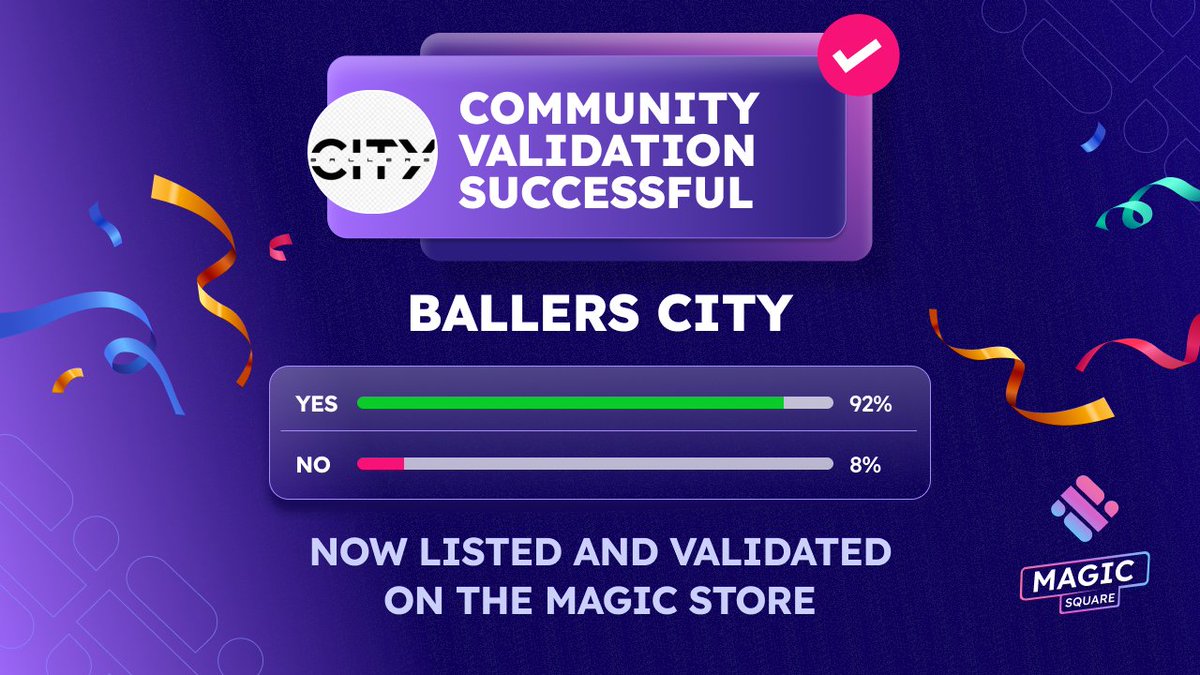 MagicStoreWeb3's tweet photo. 🕹️  Welcome to @Ballers_Studio - A Hypercasual Clicker Game! 🔥

🌟  17 Districts: Discover unique characters
💰  Click to Earn: Gather cash and get $BALR
🎁  Win Prizes: Join raffles for #NFTs and more

Discover Ballers City on the Magic Store 👇
https://t.co/cafJ3DqrGN https://t.co/P9jdYeqJMb