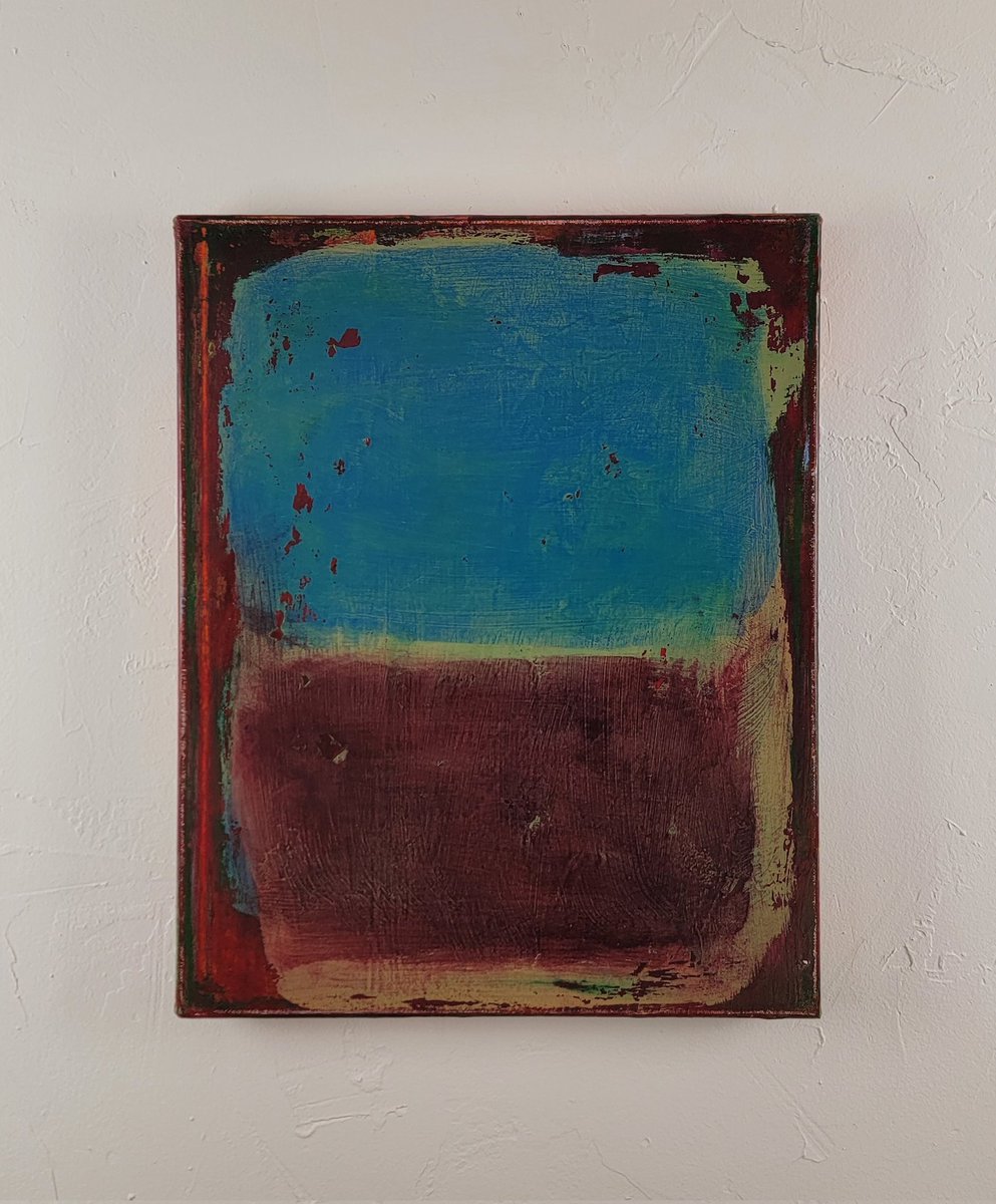 Untitled abstract. Acrylic on canvas. 20x16 

#art
#artwork
#abstractpainting
#abstractexpressionism
#abstractpainting
#contemporaryart
#gerhardrichter 
#rothko