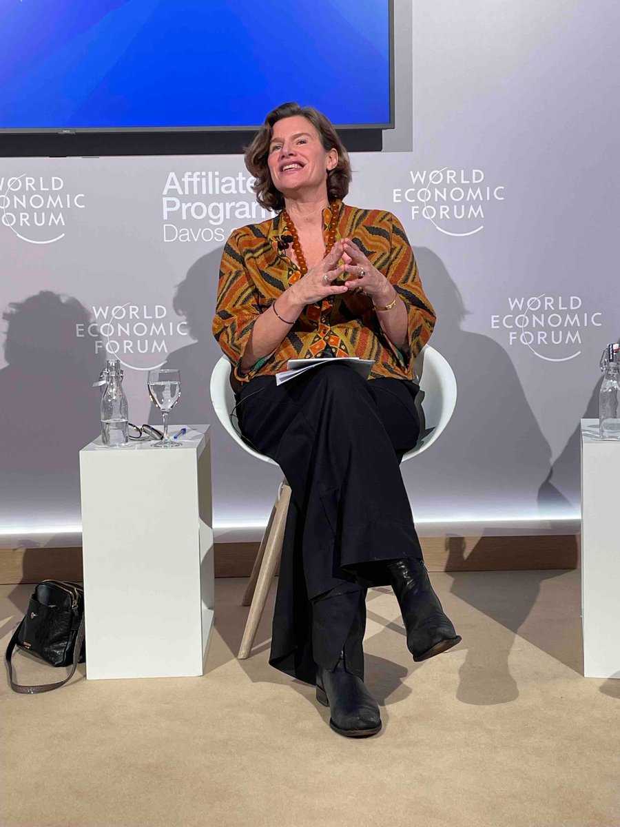 $8 trillion lost globally due to tax evasion every year, while 4 billion people have no recourse to basic social protection. Time to definancialize global finance. I spoke <a href="/wef/">World Economic Forum</a> panel on global tax justice w <a href="/paulaescobarch/">Paula Escobar Chavarría</a>, <a href="/AgnesCallamard/">Agnes Callamard</a> &amp; <a href="/GilbertFHoungbo/">Gilbert F. Houngbo</a> @ILO.