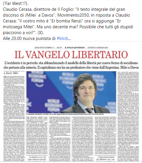 "ER BOMBA, ER MOTOSEGA ... ER CERASA"!?!